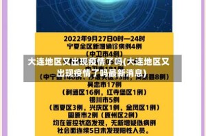 大连地区又出现疫情了吗(大连地区又出现疫情了吗最新消息)
