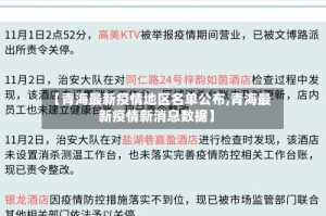 【青海最新疫情地区名单公布,青海最新疫情新消息数据】