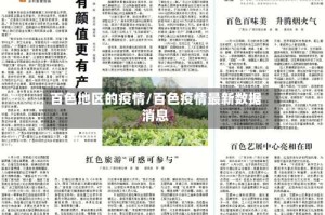 百色地区的疫情/百色疫情最新数据消息