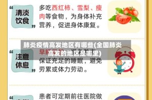 肺炎疫情高发地区有哪些(全国肺炎高发的地区是哪里)