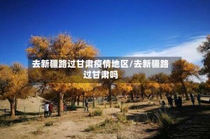 去新疆路过甘肃疫情地区/去新疆路过甘肃吗