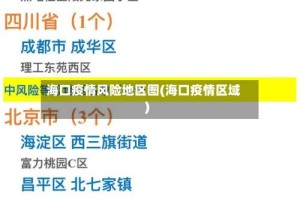 海口疫情风险地区图(海口疫情区域)