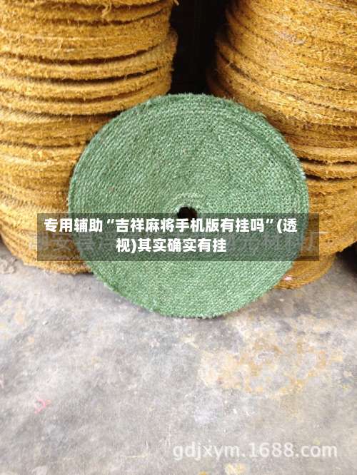 专用辅助“吉祥麻将手机版有挂吗”(透视)其实确实有挂-第2张图片