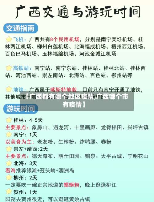 【广西都有哪个地区疫情,广西哪个市有疫情】-第1张图片