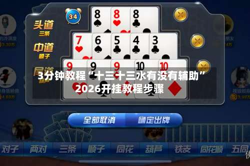 3分钟教程“十三十三水有没有辅助”2026开挂教程步骤-第3张图片