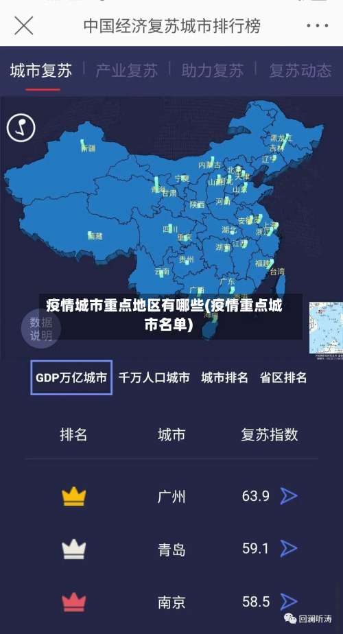 疫情城市重点地区有哪些(疫情重点城市名单)-第1张图片