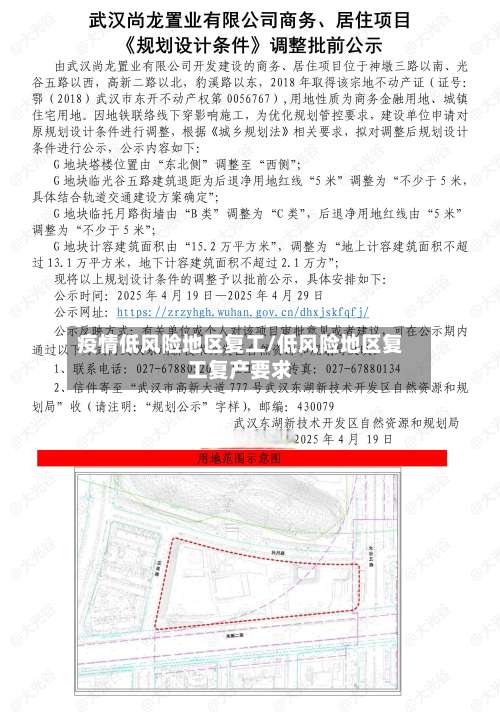 疫情低风险地区复工/低风险地区复工复产要求-第1张图片