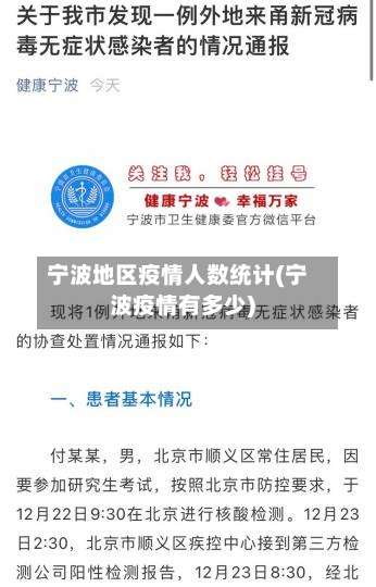 宁波地区疫情人数统计(宁波疫情有多少)-第3张图片