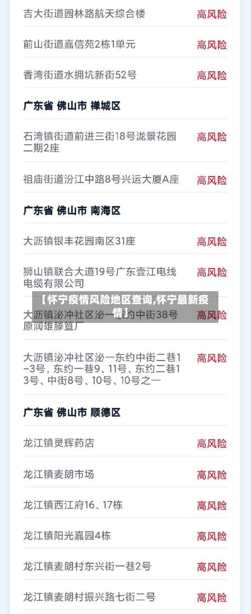 【怀宁疫情风险地区查询,怀宁最新疫情】-第2张图片