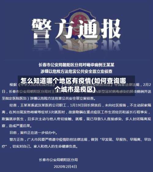怎么知道哪个地区有疫情(如何查询哪个城市是疫区)-第3张图片