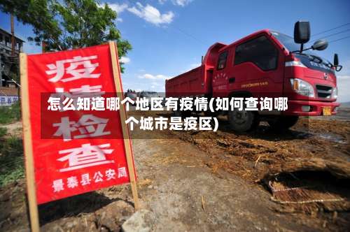 怎么知道哪个地区有疫情(如何查询哪个城市是疫区)-第1张图片